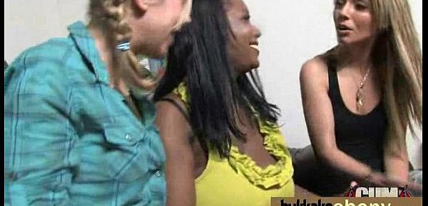  Group ebony blowjob and fucking ending with facial cumshot 14